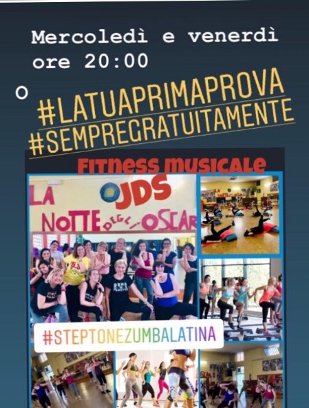 Fitness musicale VIENI A PROVARE!